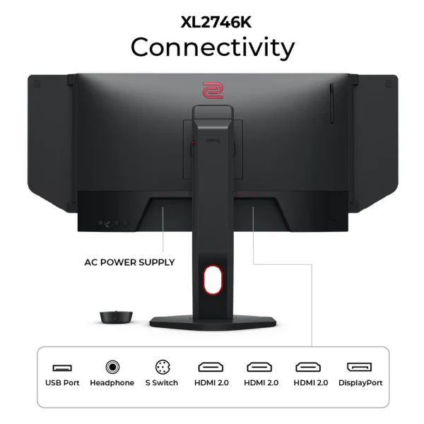 ZOWIE XL2746K 27-inch 240 Hz Gaming Monitor for Esports with DyAc⁺™Technology - Image 2