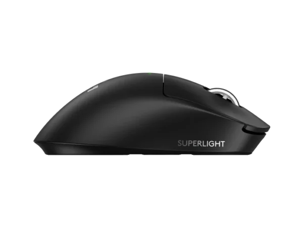 Беспроводная игровая мышь Logitech G PRO X SUPERLIGHT 2 DEX с сенсором HERO 2 и эргономичной асимметричной формой.